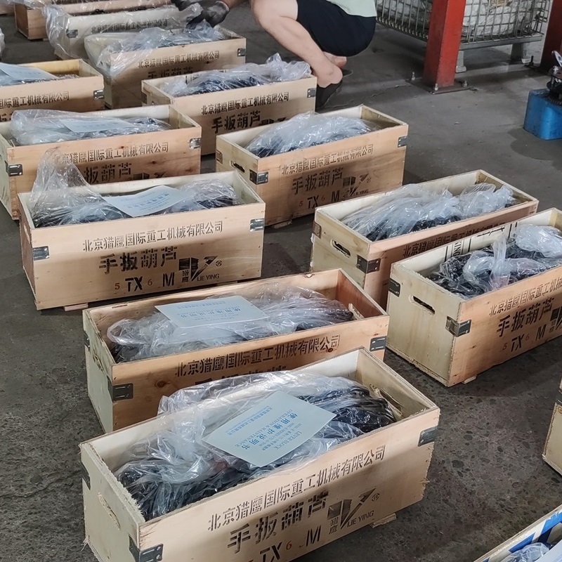 3米6T手扳葫芦45台发货通知
